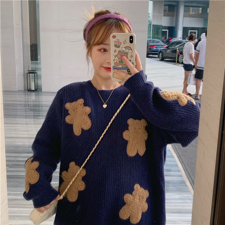 Damenmode-Pullover-Pullover-Top-Strickwaren_voghion.com