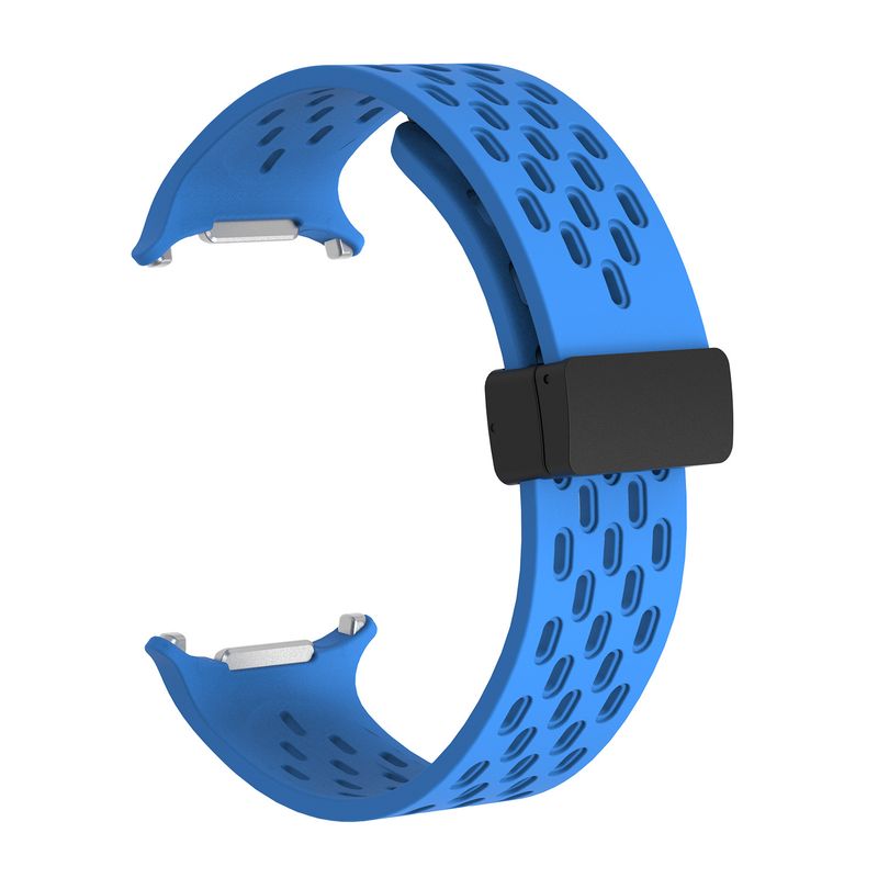 Magnetic Folding Buckle Band Samsung 47Mm Silicone Soft Strap For Galaxy Watch 7 Ultra Watchband Bracelet_voghion.com