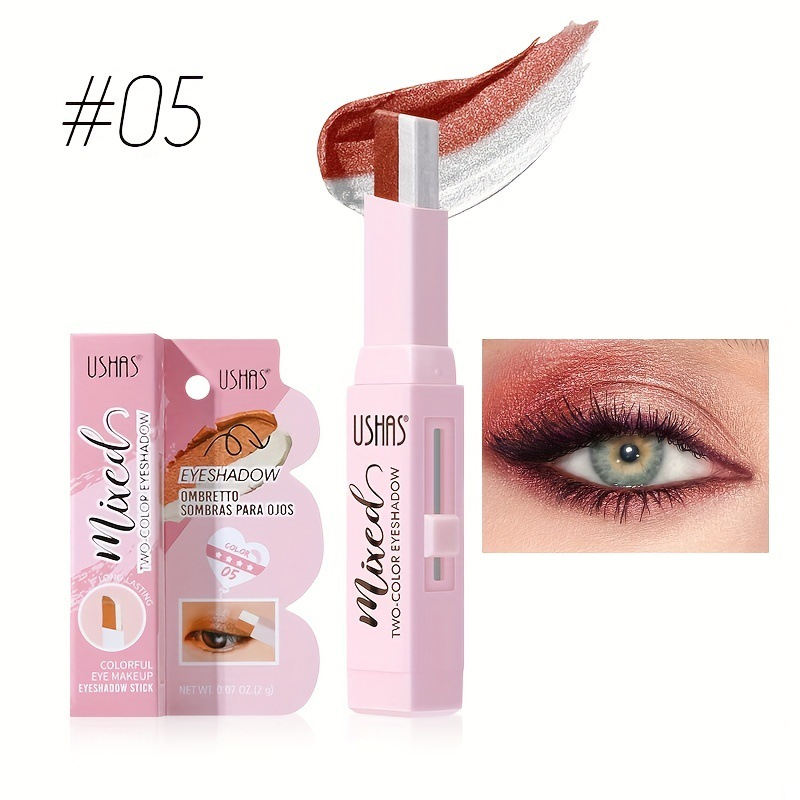 USHAS two-color eye shadow pen with packaging_voghion.com