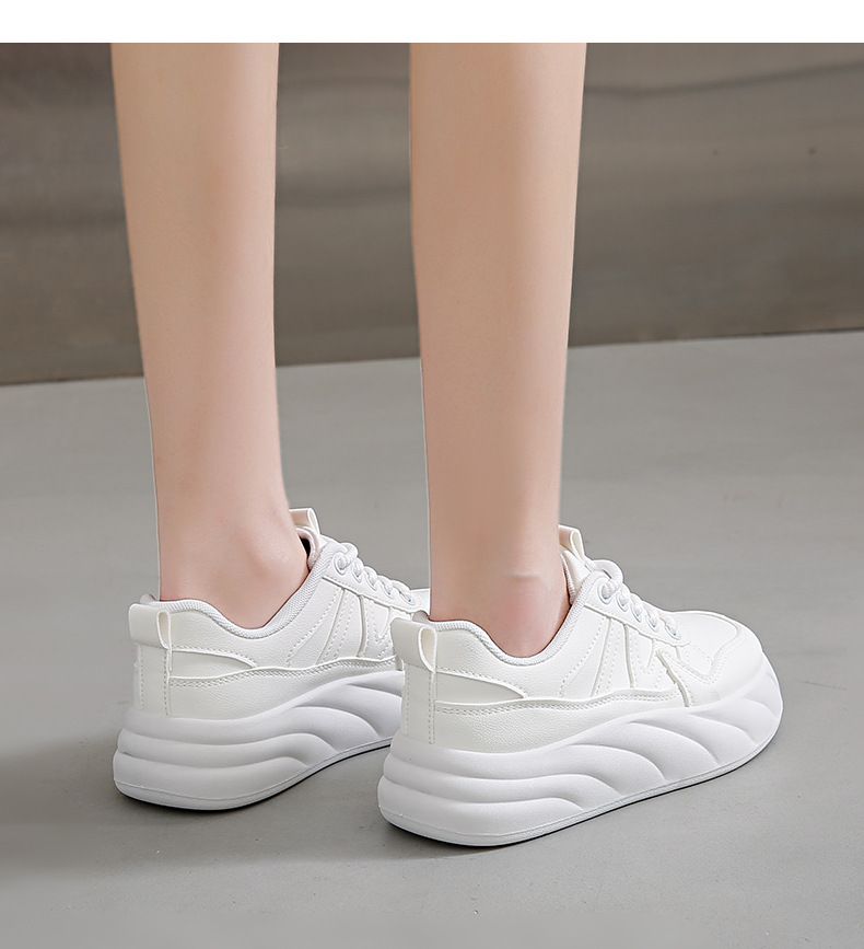 Scarpette bianche per bambini, studenti, tempo libero, sportive, versatili, da strada_voghion.com