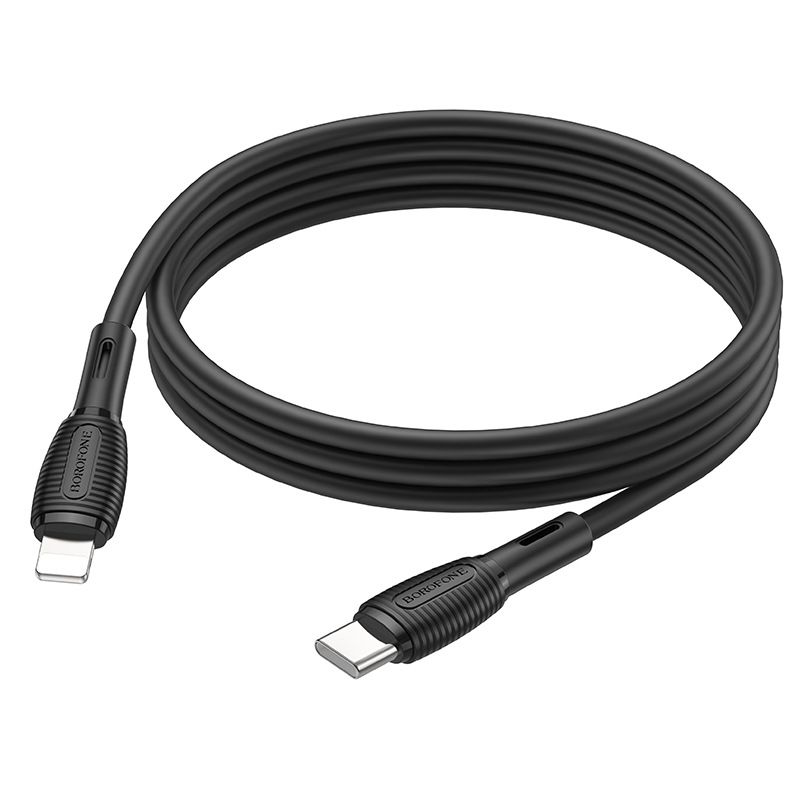 Music Festival BX86 silikon PD20W ladekabel egnet for Apple Android Type-C 60W_voghion.com
