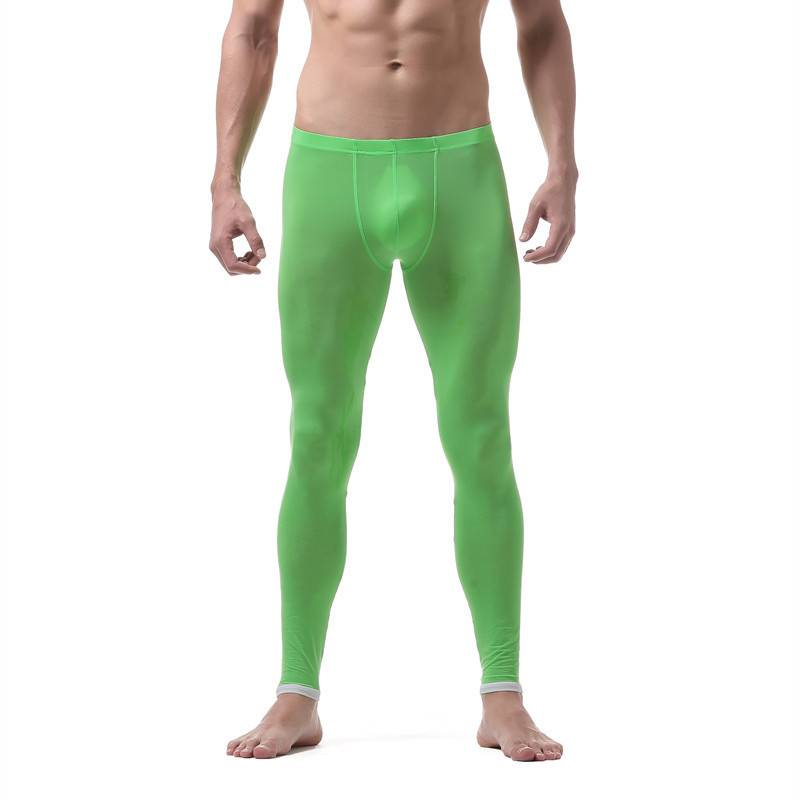Johns longos de seda gelada para mulheres Leggings Long Johns para homens Johns longos de seda gelada para homens_voghion.com