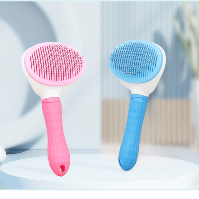 Pieptene pentru animale de companie, pieptene pentru pisici, pufos pentru câini, năpârlire automată a blănii, pieptene pentru pisici, deschidere noduri_voghion.com