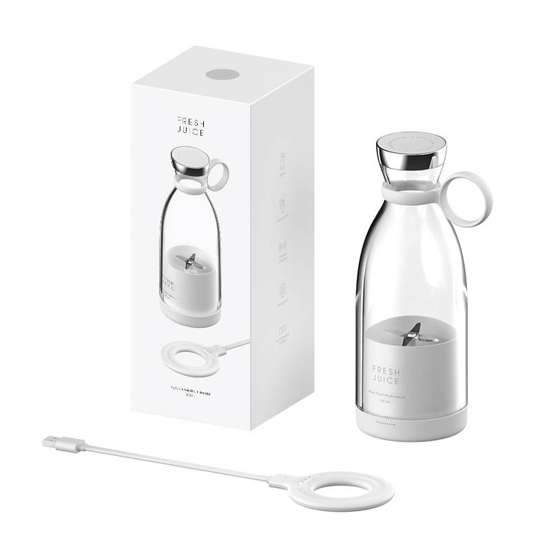 350ml Portable Electric Wireless Mini Fruit Blender Juicer - Perfect For On-the-Go! _voghion.com