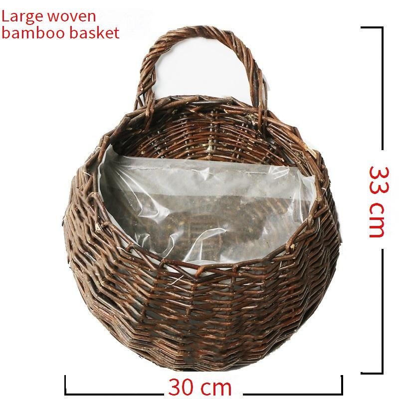 Fioriera rustica da parete sospesa - Portavaso semicircolare in ferro battuto per piante di pothos, decorazione da giardino per interni ed esterni_voghion.com