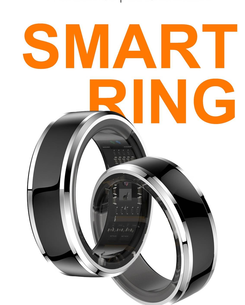 2024 New Smart Ring Heart Rate Blood Oxygen Sleep Monitoring Somatosensory Game Waterproof Multifunctional M1 Bluetooth Ring_voghion.com