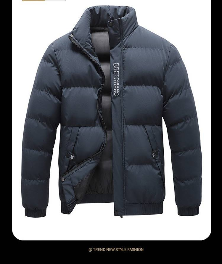 Herren Winter Pufferjacke – Verdickter Steppmantel (Schwarz, Grau, Dunkelblau, M-5XL)_voghion.com