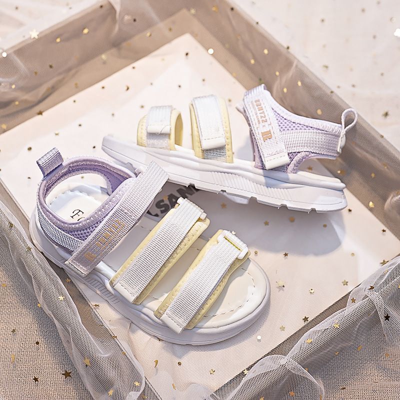 2024 New for and Girls Mid size Big Children's Soft Sole Sandals with Western Style Summer Princess Beach Shoes_voghion.com