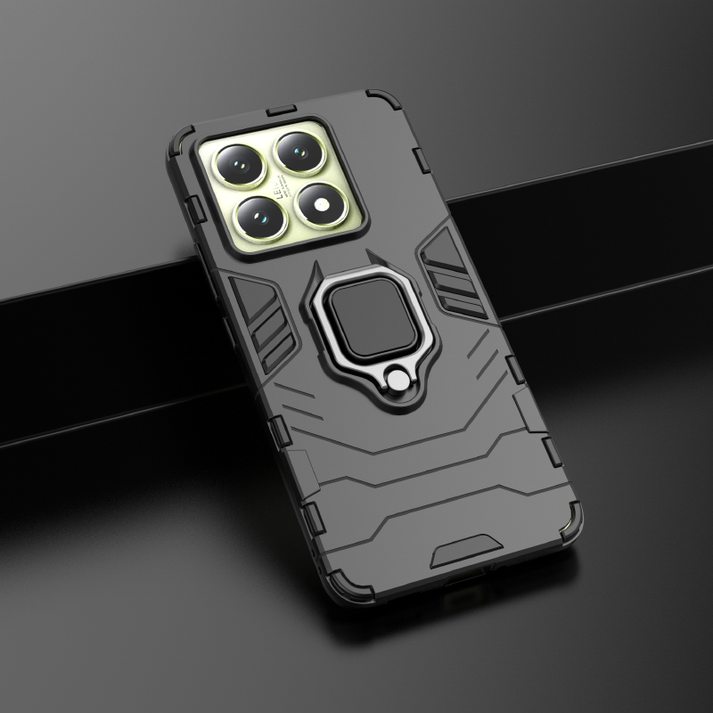 Carcasă de telefon cu inel metalic rotativ la 360 ° pentru Xiaomi 14T 13T 11T Redmi Note 14C 13 12 11 13C 14 Pro, rezistentă la șocuri_voghion.com