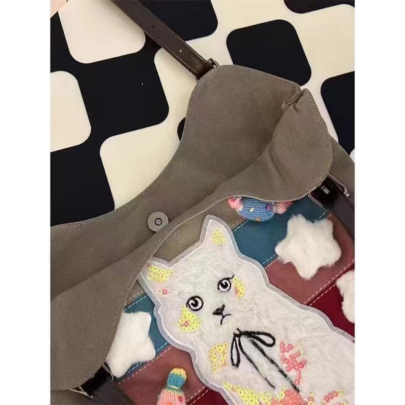 Borsa a tracolla da pendolare, nuova, autunno/inverno 2025, borsa da ascella, alla moda, versatile_voghion.com