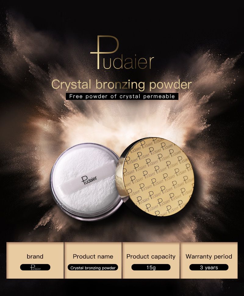 Makeup Mat Perlit Løs Pudder Highlighter Contouring Pudder Concealer Setting Pudder_voghion.com