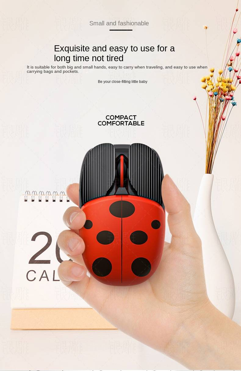 Silver A10 Cartoon Rechargeable Wireless Mouse Creative Bluetooth Office Game Mini Mute Computer Accessories_voghion.com