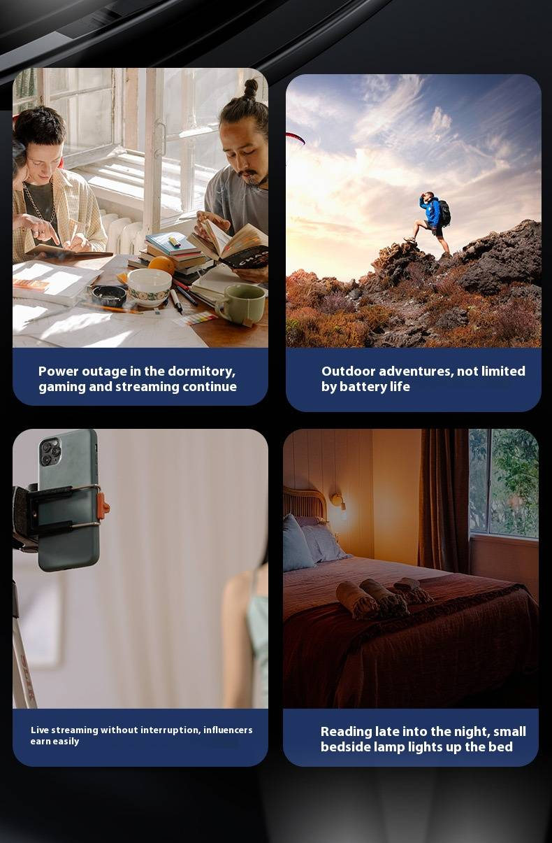 High-Capacity 50000mAh Portable Power Bank With Fast Charging For Camping & Outdoor Activities_voghion.com