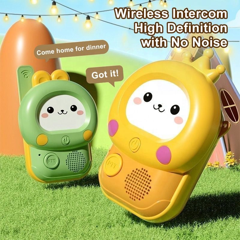 Children's Radio Walkie-Talkie Mini Walkie Talkie Transmission Transceiver Interactive Toys Outdoor Educational Toy_voghion.com