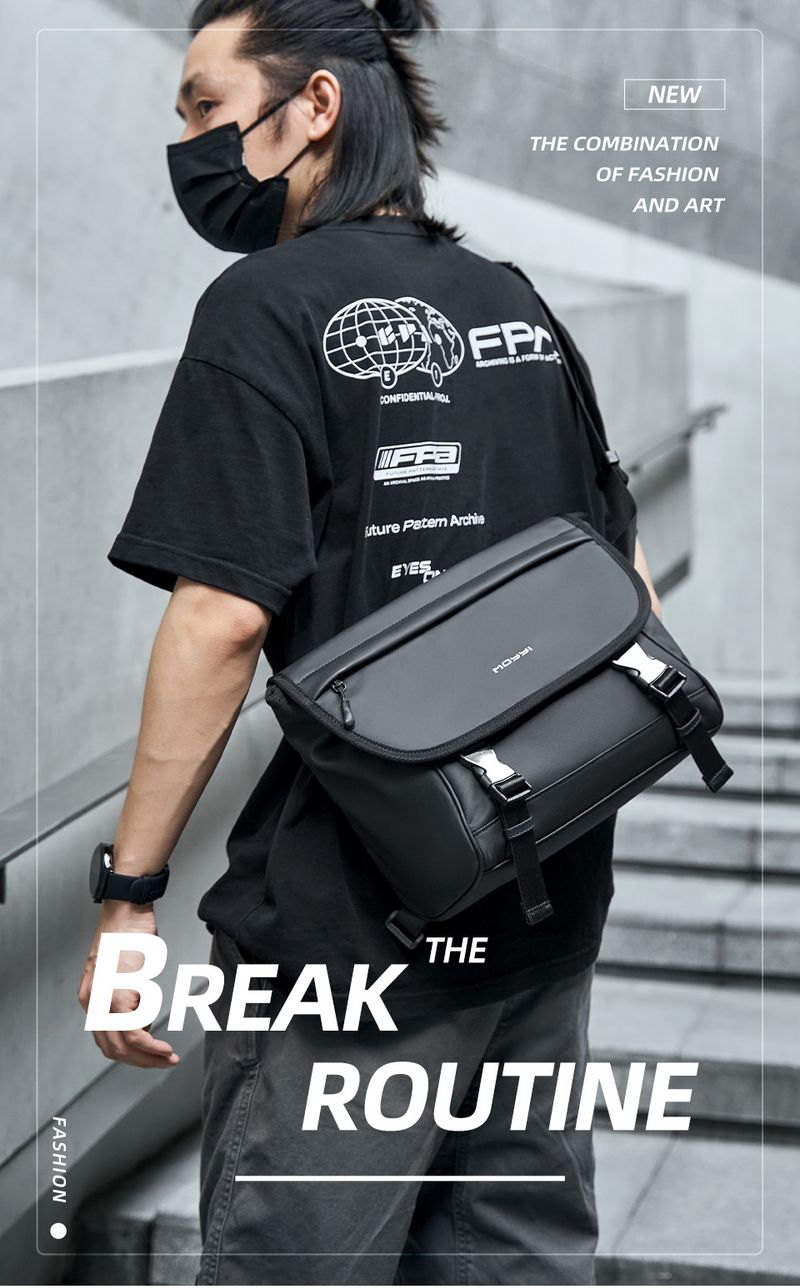 Borse da uomo, borsa a tracolla per ciclismo, borsa a tracolla funzionale da uomo, zaino di grande capacità, piccola borsa_voghion.com