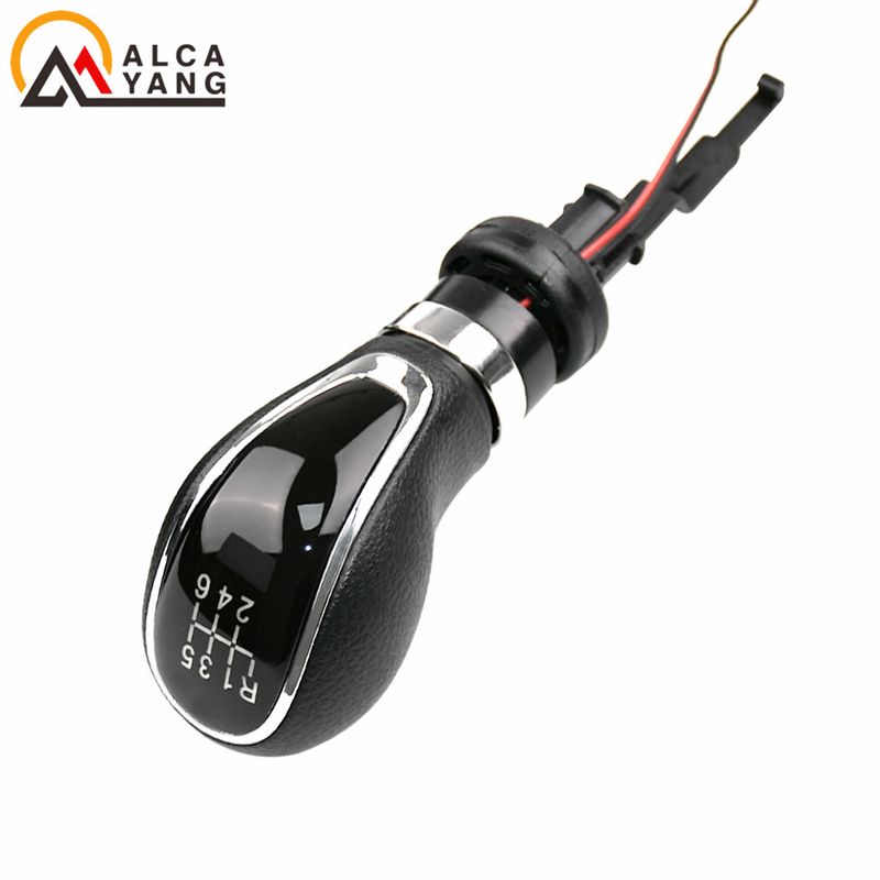 Pomello del cambio a LED per auto, manuale, 5/6 velocità, leva di ricambio per Vauxhall, Buick Ee GT/XT, Astra, 55565904_voghion.com