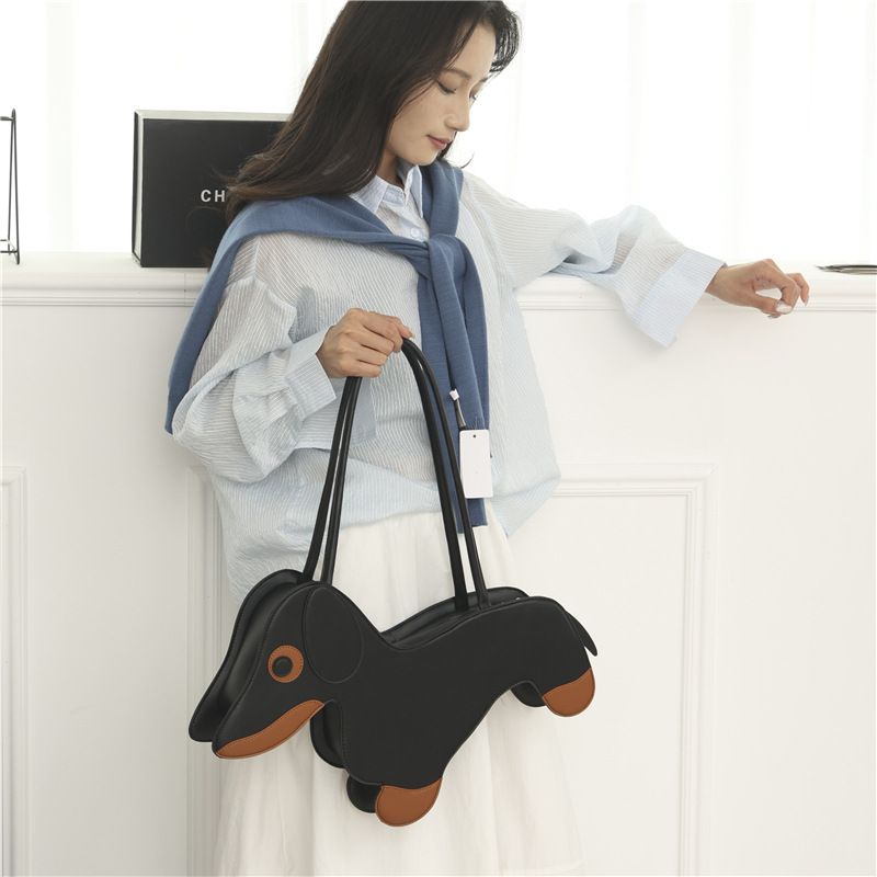 Borsa a tracolla per bassotto, stile alternativo e originale per donna_voghion.com