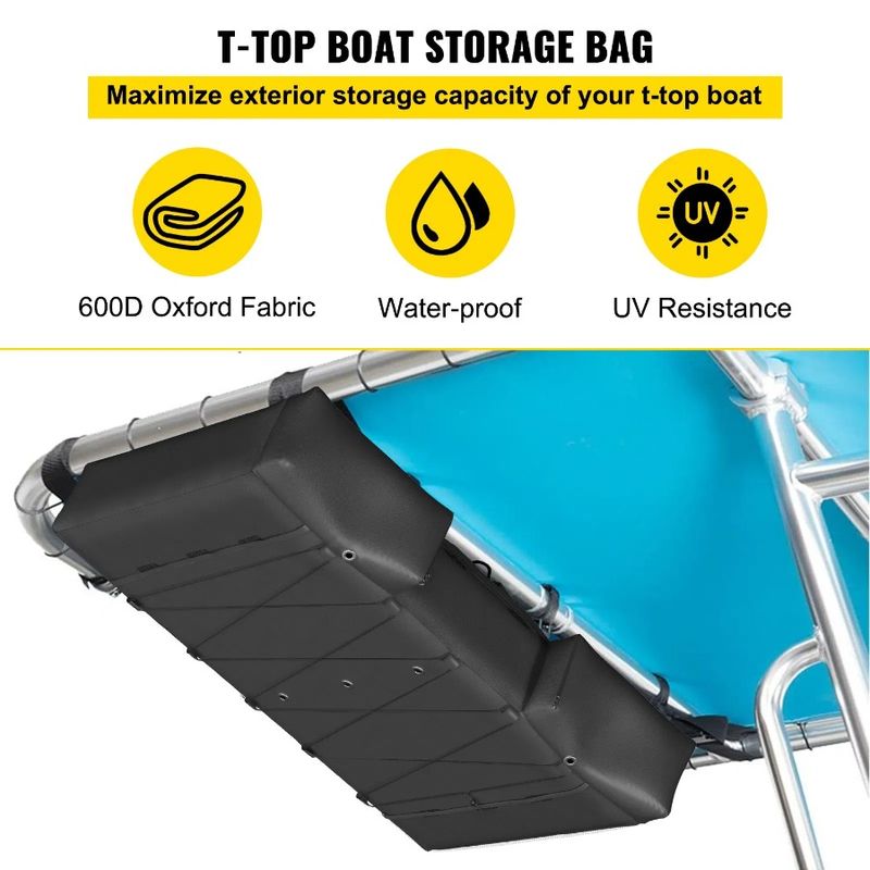 Borsa portaoggetti 6 per borsa portaoggetti II per giubbotti W A Life Bag La maggior parte dei giubbotti in tessuto Barche Life Boat 600D T-Top T-Top Tipo Trash Oxford_voghion.com