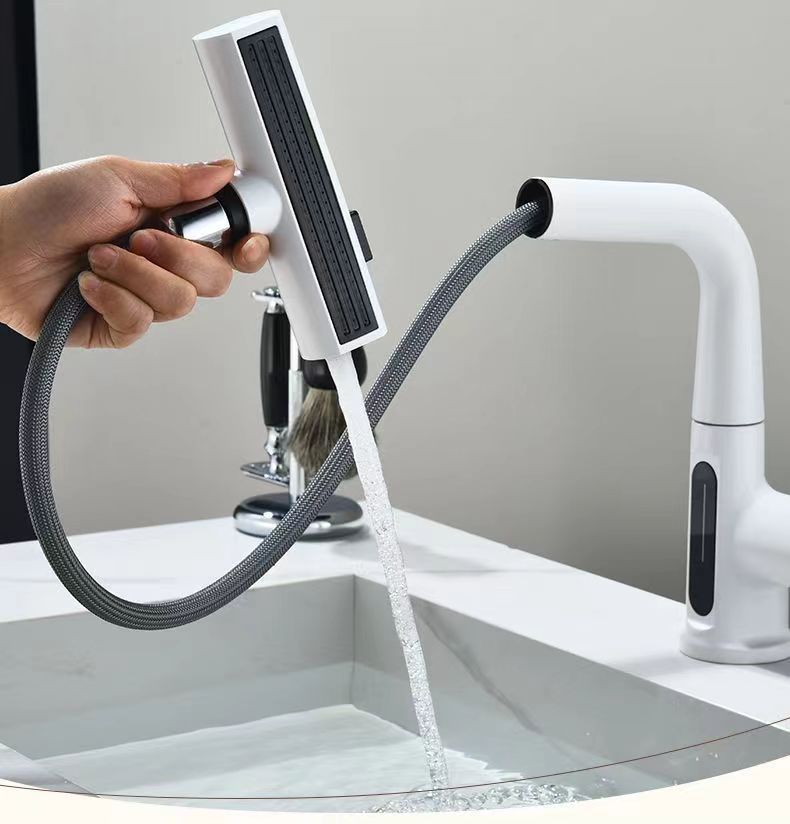 Cross-Border Foreign Trade Intelligent Digital Display Lift Pull-Out Universal Rotating Multi-Function Hot And Cold_voghion.com