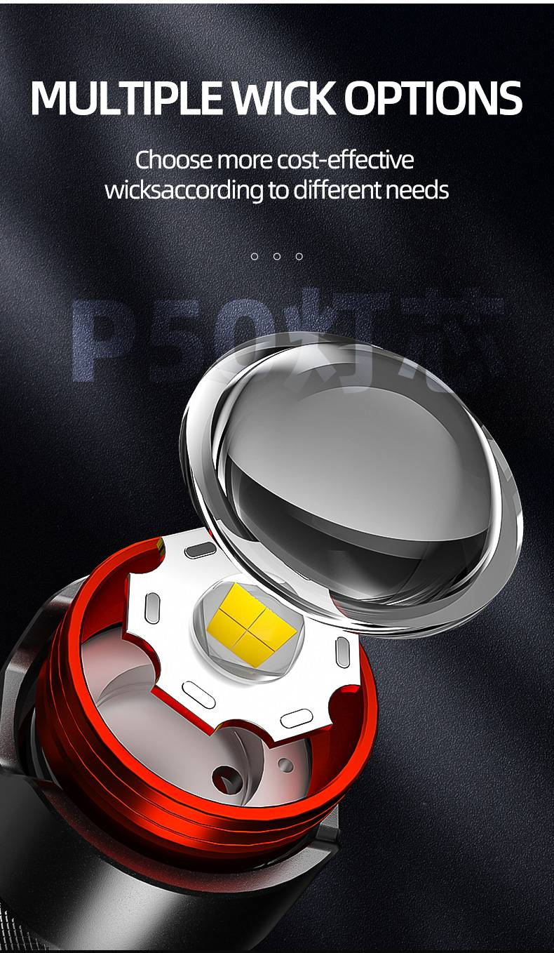 Camping Mountaineering Emergency Light,Charging Outdoor Night Fishing Light,Induction Stretch Zoom Warning Light,Strong_voghion.com