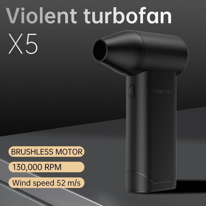 Super strong handheld turbofan, suitable for dust removal, snow cleaning, and barbecue cleaning, USB charging, multi-functional outdoor use_voghion.com
