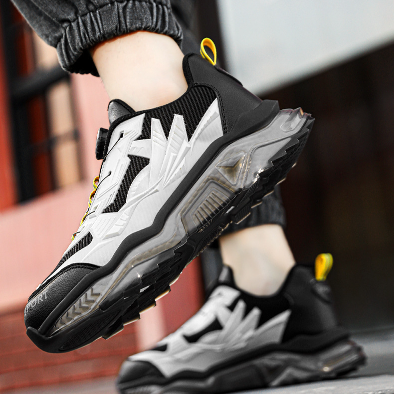 Frühling und Winter Herrenschuhe Herbst Drehknopf Torre Schuhe Trendy Teenager Mittelschüler Keine Schnürsenkel Sneaker_voghion.com