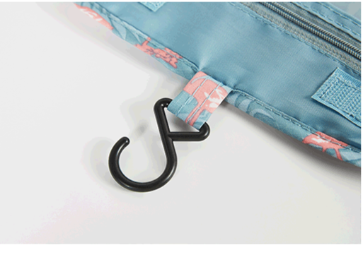 Damevesker Tykk fargerik reiseoppbevaringsveske Krok Toalettveske Hengende oppbevaringsveske Kosmetikkveske Sammenleggbar håndveske Oppbevaringsveske_voghion.com