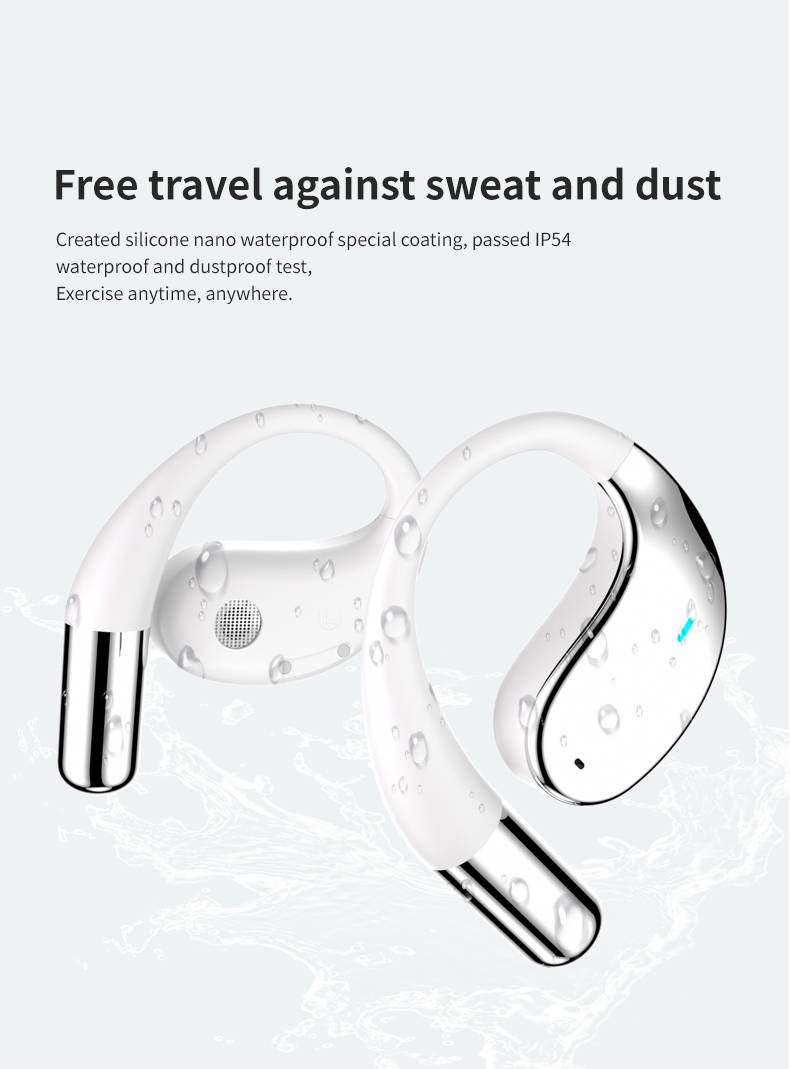YYK-Q39 Ergonomic Bluetooth Earbuds: Waterproof, Noise-Canceling, Long-Lasting Battery, Comfortable Fit_voghion.com