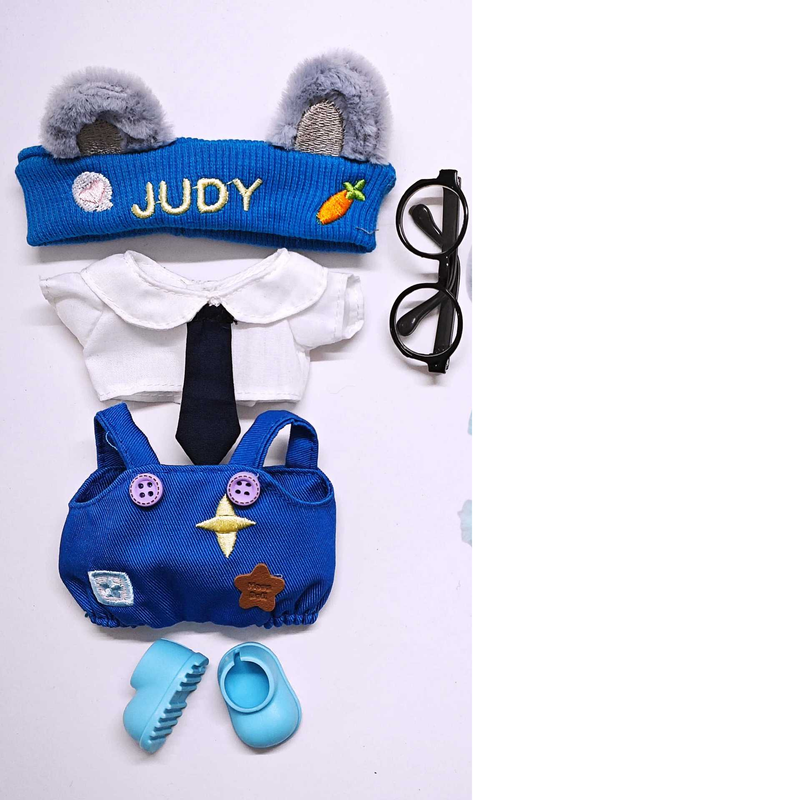 Puppenkleidung LBB Kleidung Krawatte Stern Knochen Overalls LBB Puppenkleidung Ersatz LBB Eins Zwei Drei Generationen Universal_voghion.com