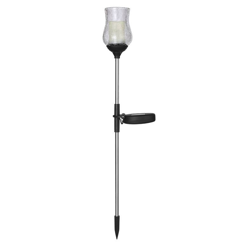 Solar Powered LED Tulip Garden Lights, Waterproof Outdoor Decorative Landscape Lighting For Patio, Lawn, Pathway_voghion.com