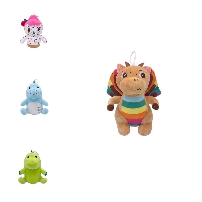 Deep Elizabeth Dinosaur Moriah Plush Toy Puppet Childrens Gift Customized Short Plush Animal Filled Cotton Pp_voghion.com