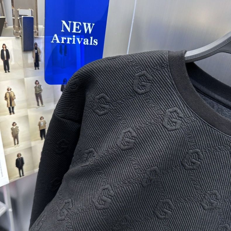 Abbigliamento maschile Uomo Primavera e autunno Nuovo maglione G Home Jacquard Felpa Uomo Semplice fondo Pullover Felpa Uomo alla moda_voghion.com