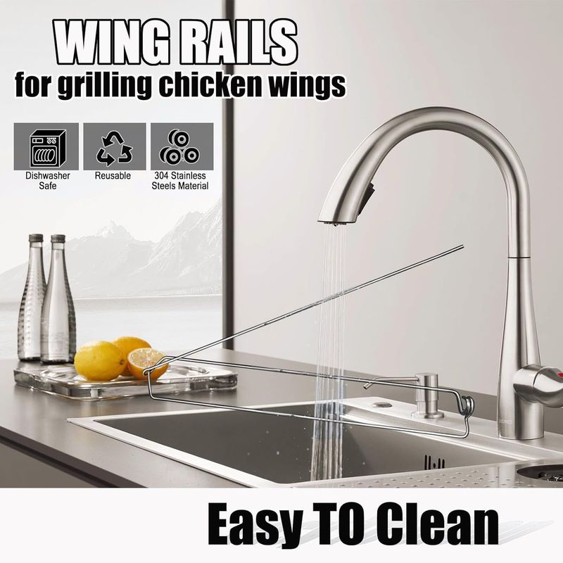 Yeni Wingrails Outdoor Fork Izgara Barbekü Izgara Aracı_voghion.com