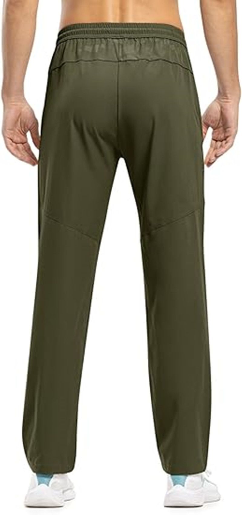 Men's Quick-Dry Stretch Hiking Pants - Breathable Outdoor Sports Trousers For Running, Gym & Casual Wear (Grey/Black/Khaki/Green, S-XXL)_voghion.com
