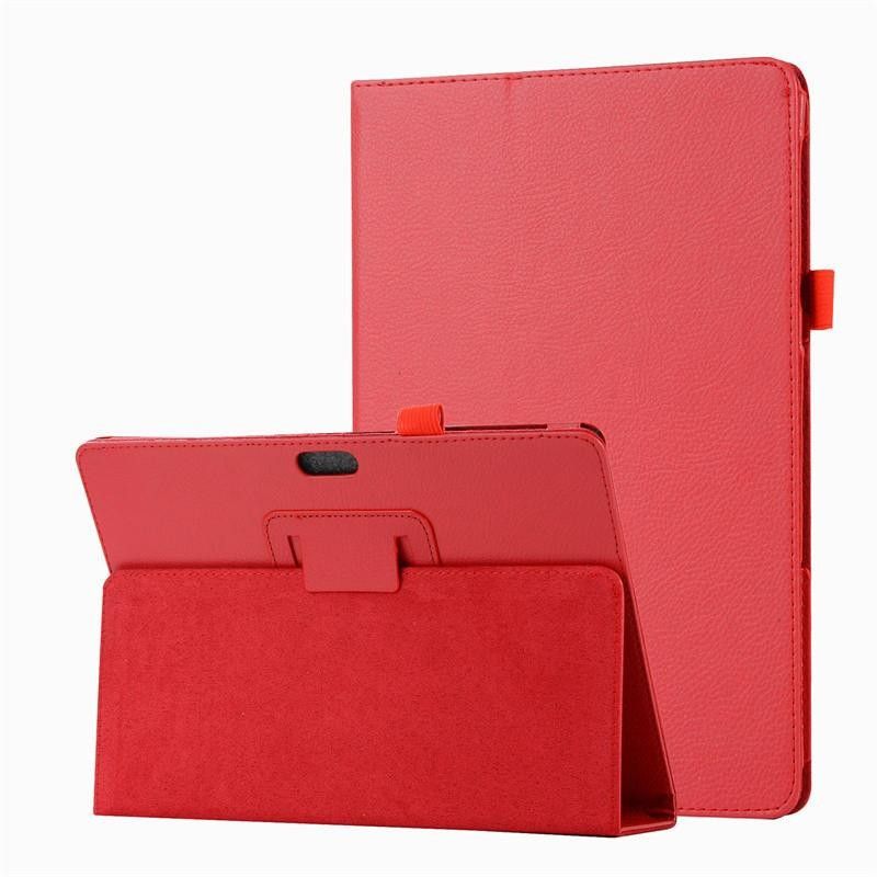For Microsoft Surface Pro 3 4 5 6 7 8 9 12.3 Inch Two Fold Folio Litchi PU Leather Tablet Case Stand Cover_voghion.com