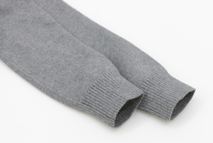 Cardigan d'automne en coton pour enfants, col en v, uniforme scolaire pour enfants, manteau Simple de classe d'université anglaise pour garçons_voghion.com