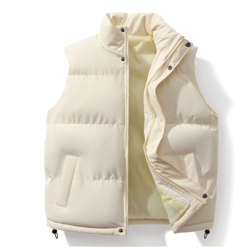 Herbst Winter Neue Herren Stilvolle Trendy Jacke Paar Passende Verdickte Warme Weste Ärmelloser Freizeitmantel_voghion.com