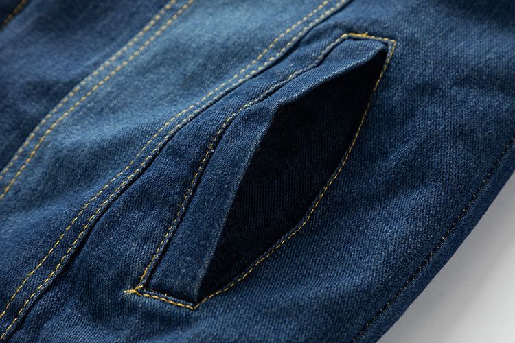 Giacca in denim stile europeo americano transfrontaliero ActiveGo ActiveGo con fodera in pile, ispessita, taglie forti, abbigliamento da uomo per l'esportazione,_voghion.com