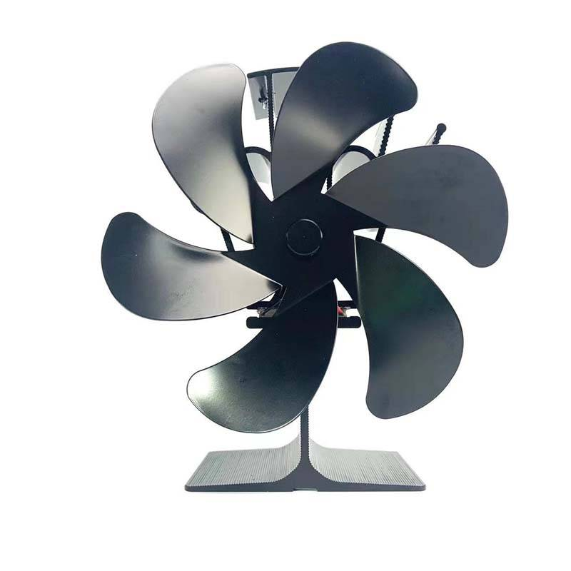 Eco-Friendly Heat-Powered Wood Stove Fan – Silent, Durable, Energy-Saving, No Electricity Needed for Maximum Heat Circulation_voghion.com
