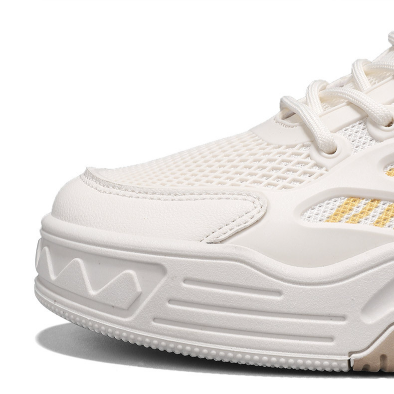 Zapatos Air Force One para hombre, zapatillas de deporte de caña alta de marca de moda popular, nuevo estilo de primavera, zapatos deportivos casuales transpirables de malla, zapatos blancos_voghion.com