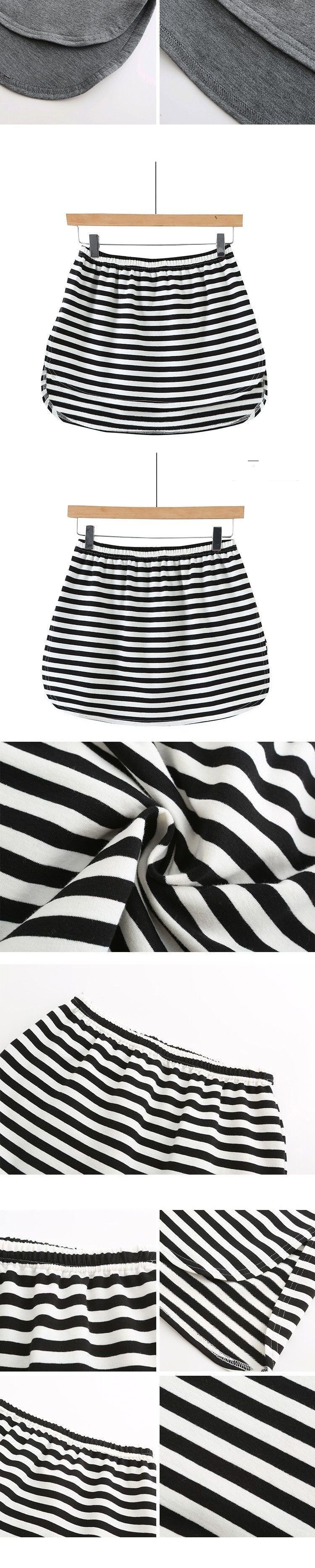 Detachable Women's Skirts Half Slips Stretch Shirt Irregular Tail Hem Inner Skirt Ladies Underdress Petticoat Underskirt_voghion.com