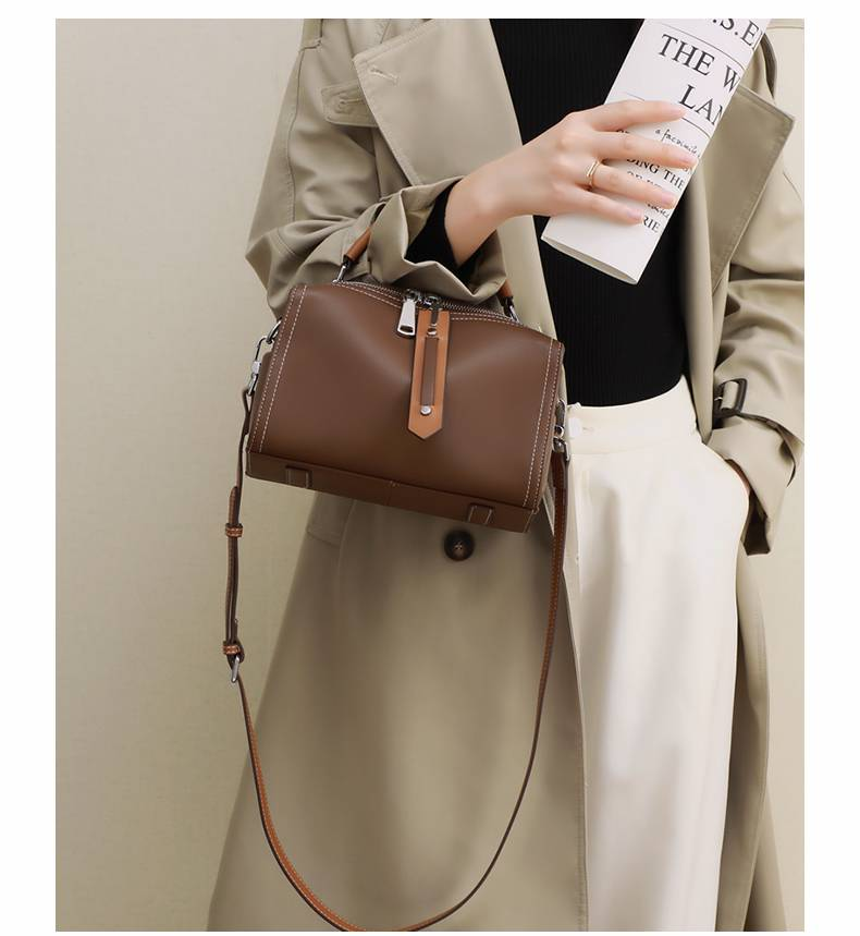 Borsa da donna VINEY 2025, nuovo stile, borsa a tracolla in vera pelle, grande capacità, borsa a tracolla, grande borsa a cuscino_voghion.com