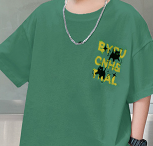 Boys' Summer Outfit 2-Piece Set - Short Sleeve Tee & Mid-Length Cotton Shorts With Letter Print | 85% Breathable Fabric | B-Class Safety Certified_voghion.com