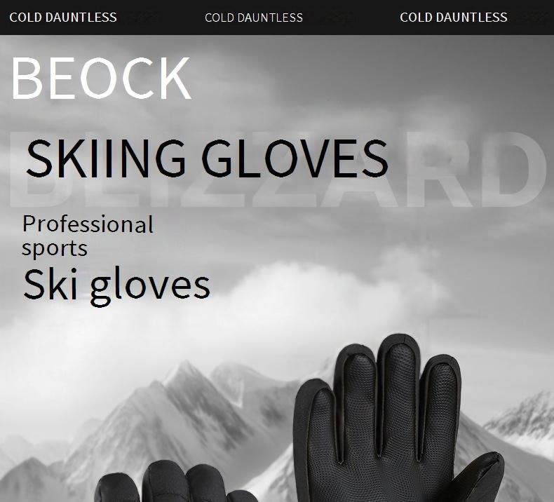 Touchscreen-Skihandschuhe für Damen und Herren – wasser- und winddicht mit integrierter Handgelenkstütze – warme Winterhandschuhe zum Snowboarden und Skifahren_voghion.com