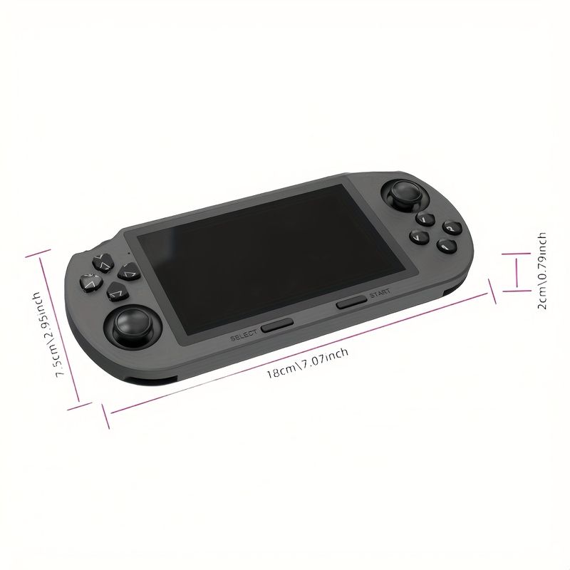 Draagbare handheld gameconsole met IPS-scherm Retro videogameconsole, geschikt als cadeau voor volwassenen_voghion.com