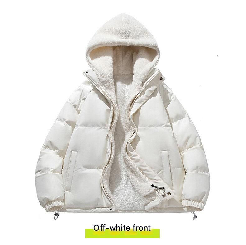 Cappotto invernale da uomo con fodera in sherpa - Piumino oversize (essenziale per lo street style coreano)_voghion.com