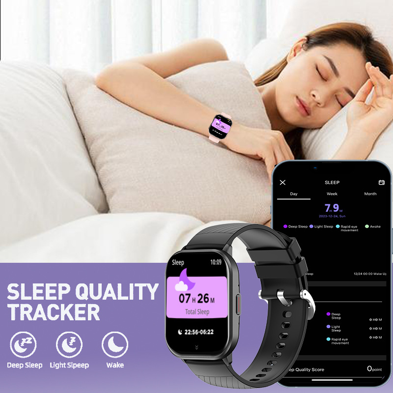 Cross-border Private Model ZL99 Smart Watch 2.01 Large Blood Pressure Heart Rate Smartwatch Running Sports Touch Screen_voghion.com