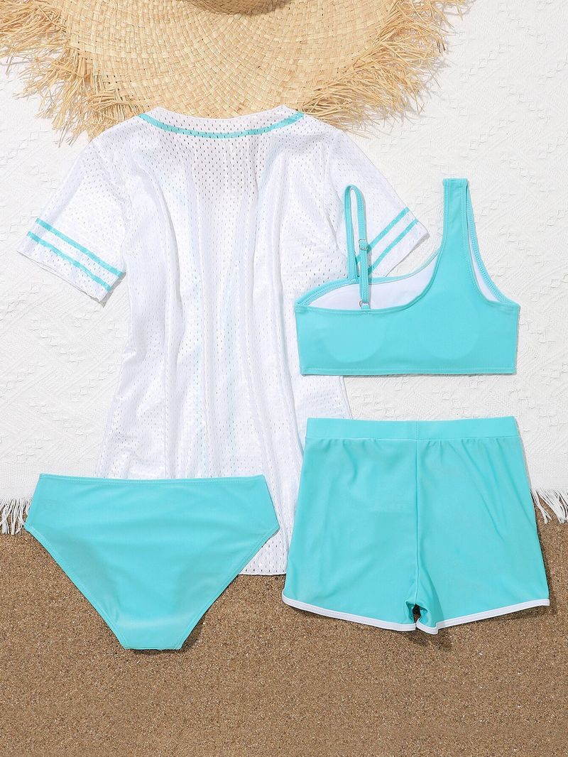 Boxer taille haute sexy pour femmes, pour grands enfants et filles, fabricants de maillots de bain bikini, vente en gros_voghion.com