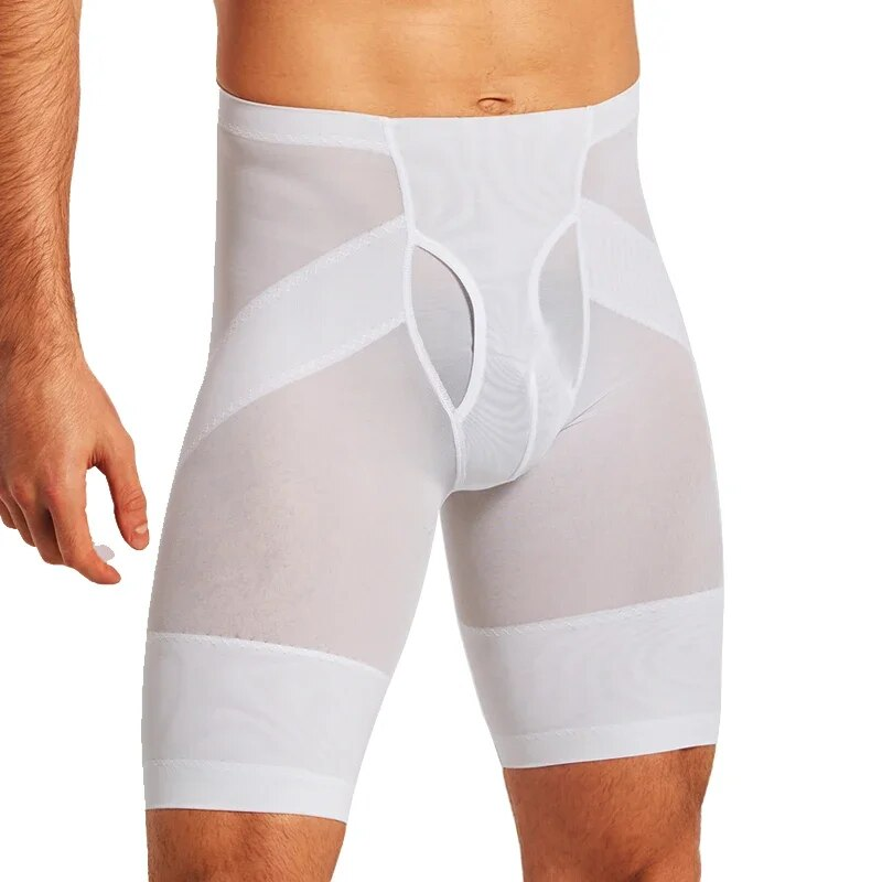 Moške Body Shape Tummy Contol Compession Shots Belly Slim Shapewea Abdomen Reduce Panties Fiess Boxe Pants_voghion.com