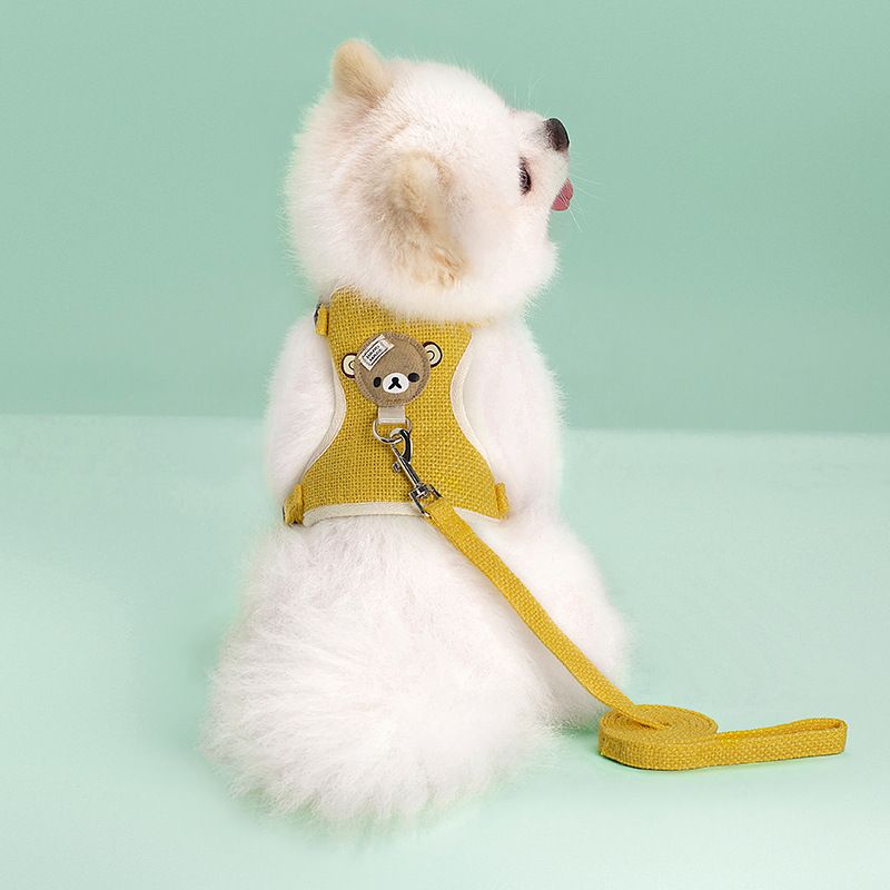 Vest-Style Dog Leash For Teddy, Bichon, Small And Medium Dogs, Cat Harness, Pet Supplies_voghion.com